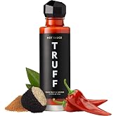 TRUFF Original Black Truffle Hot Sauce, 6 oz | Black truffle-infused gourmet hot sauce with ripe chili peppers, black truffle oil, and agave nectar.