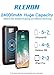 Wireless Portable Charger 24000mAh Power Bank Huge Capacity Charge External Battery Pack Dual Inputs & Three Output with LCD Display, Compatible with Smart Phones, Tablet and More