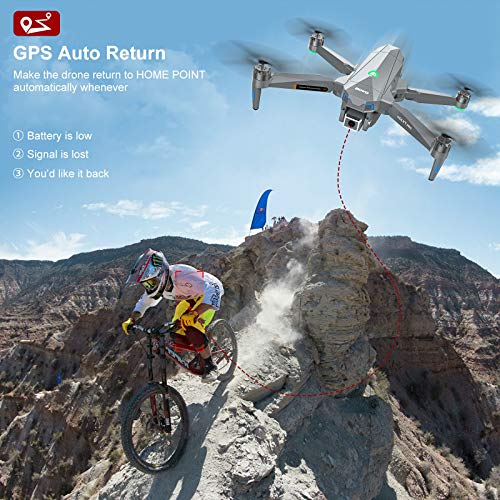 aovo 4K EIS Drone with UHD Camera for Adults With 30 Mins Flight Time,Brushless Motor,5GHz FPV Transmission,Auto Return… - Image 2