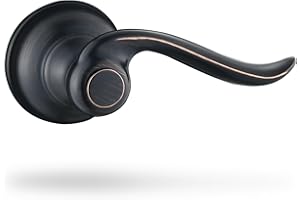 DLymtrx Shower Handle Replacement, Compatible for Delta 13/14 & 1300/1400 Series Tub Faucet BT14096, Oil Rubbed Bronze Single Metal Lever Handle