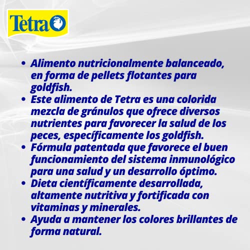 TETRA GOLDFISH VARIETY PELLETS, BALANCED DIET, 1.87 OUNCE