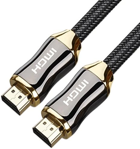 HDMI Cable HOCOSY 3FT Ultra High Speed 18Gbps Gold Plated HDMI 2.0 Connectors Ethernet &amp; Audio Return Video 4K 2160p HD 1080p 3D Xbox PlayStation PS3 PS4 PC Apple TV