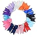 6 Inch Big Cheer Bows Grosgrain Ribbon Ponytail Holder With Elastic Hair Tie For Girls (Pack Of 12)
