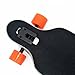 Backfire New Cruiser Drop Through Longboard Complete Professional Longboards, balck and white