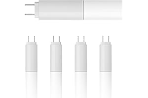 Xtricity 4ft T8 LED Light Bulb, 15W Type A+B LED Tube Light, Bright 2200 Lumen, 5 CCT (3000K-6500K), Plug & Play or Ballast B