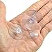 BronaGrand 30 Pack Clear Plastic Suction Cup Sucker Pads Without Hooks 3 Size, 40 mm, 30 mm, 20 mm