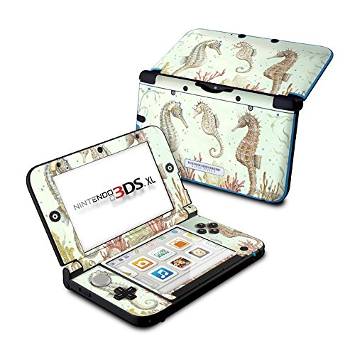Seahorse Trio - DecalGirl Sticker Wrap Skin Compatible with Nintendo Original 3DS XL