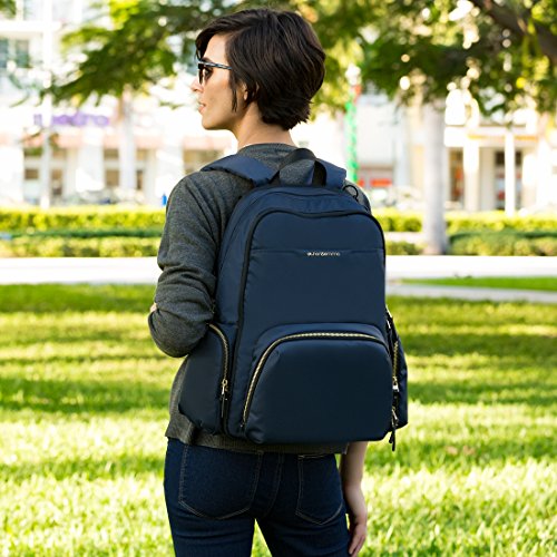 Ethan & Emma Baby Diaper Bag Backpack -Durable for Travel, Extra Storage -Blue