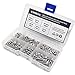 Comdox 300pcs M3 Stainless Steel Hex Socket Head Cap Screws Nuts Assortment Kit with Box (M3)