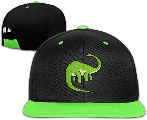 Herbivore Dinosaur,Funny Dinosaur Adjustable Unisex Hip Hop Cap Stylish Mesh Cap For Kid's One Size