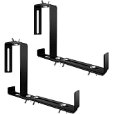 Planter Box Bracket,Flower Box Holder Brackets,Adjustable Window Box Brackets for Patio Garden Fence Pergola Balcony