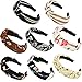 Jovitec 8 Pieces Women's Headbands Twist Knot Turban Floral Print Headband Yoga Headband for Women and Girl, Multiple Styles