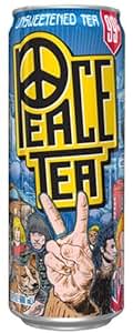 Amazon.com : Peace Tea, Unsweetened Tea, 23-Ounce Cans ...