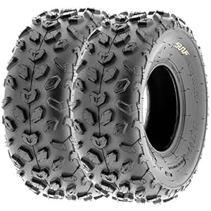 SunF A014-15 Sport ATV/UTV Tires - Full Set 145/70-6, 4 Ply Front & Rear For Go-Karts & Side By Sides - View #3