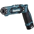 Makita DF012DSE Pencil Drill, 30 W, 7.2 V, Blue