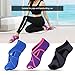 Vbestlife Ballet Yoga Socks,1 Pair Professional Non Slip Skid Pilates Barre Ballet Socks Fitness Training Yoga Dancing Socks Shoes for Women(M-Grey)