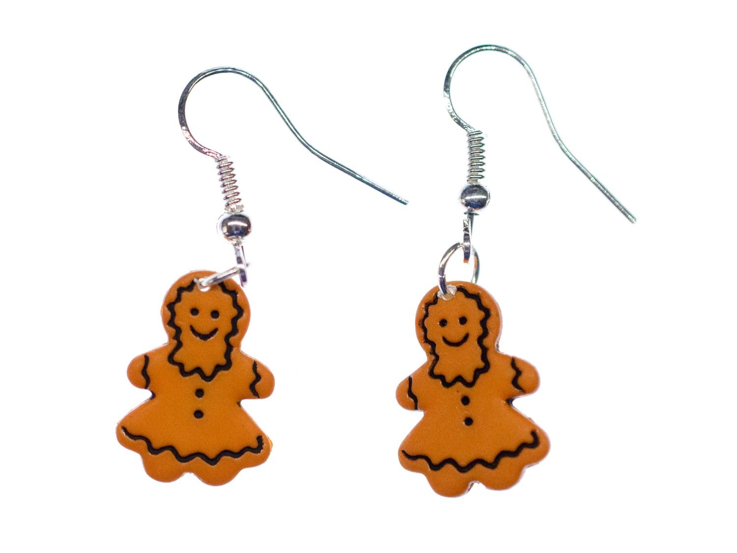 Gingerbread Woman Earrings Miniblings Christmas Cookie Xmas Winter