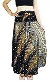 Banjamath@ Women's Long Bohemian Style Gypsy Boho Hippie Skirt