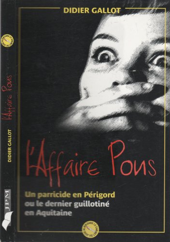 L' affaire Pons