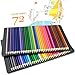 TAIR 72-Count Colored Pencils Set Drawing Pencils