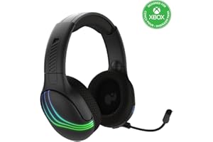 PDP Afterglow Wave Wireless Headset with Mic for Xbox Series X|S, Windows 10/11 PC, Compatible with PlayStation PS5/PS4 and B