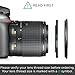 Photo 52-77MM Step-Up Ring Adapter (52MM Lens to 77MM Filter or Accessory) + Premium MagicFiber Cleaning Cloth
