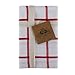 The Weaver's Blend 100% Cotton Kitchen Towels with Check Design | Kitchen Towels and Dish Cloths | Size 28”x18” | Set of 6