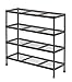 Sandusky CSR311031 Gray Combination Wire Shelving Unit, 4 Shelves, 31