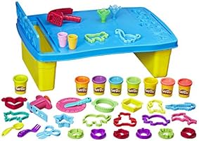 Play-Doh Play 'n Store Table, Arts & Crafts, Activity Table, Ages 3 and up (Amazon Exclusive)