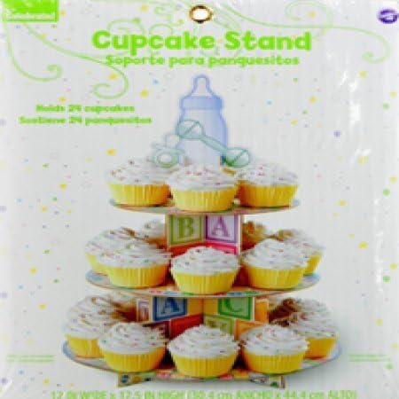 baby shower cupcake stand