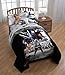 Star Wars Ep 8 Epic Poster Full/Queen Comforter - Reversible Bedding features Rey, Finn, Poe, Kylo Ren, Luke Skywalker, Leia, BB-8, C3-PO, R2-D2 & Chewbacca (Offical Star Wars Product)
