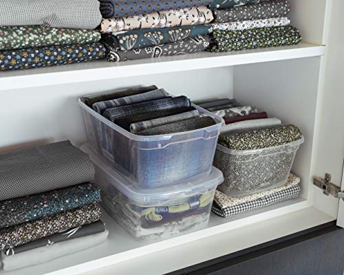 3 Rubbermaid+Cleverstore+Stackable+Containers+Latching