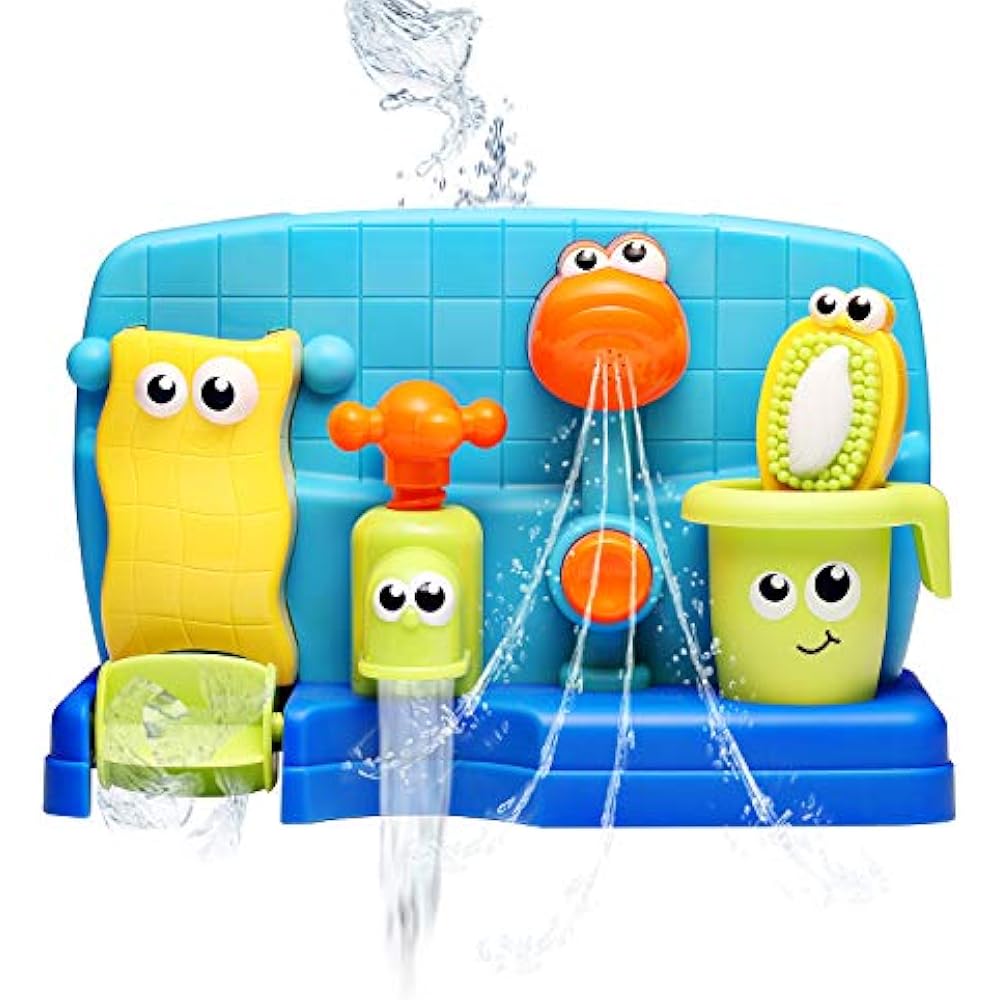 Happkid Toddler Bath Toy For Baby 12 Months Above, Bathtub Water