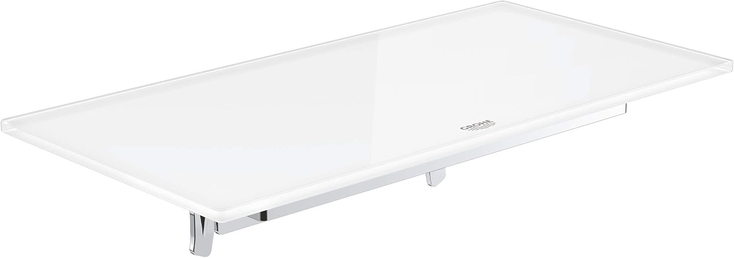 GROHE Plus Tray for Exposed Plus Bath and Shower Mixers 40954000, chrome, 110 Millimeter