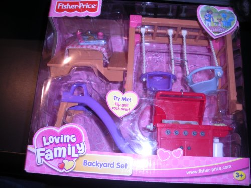 Fisher Price Loving Family Backyard Set