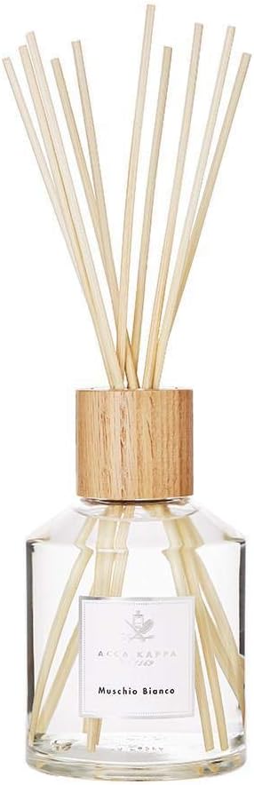 ACCA KAPPA White Moss Home Diffuser with Sticks 250ml (853435), 250 ml