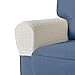 Guken Stretch Armrest Covers, Cream Beige