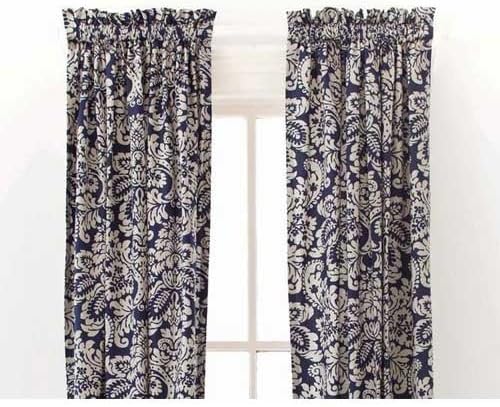 Amazon Com Pine Cone Hill Imperial Damask Ink Platinum Bed Linens