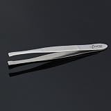 Spire UK Stainless Steel Slant Tip Eyebrow Tweezers for Facial Hair 8CM view 6