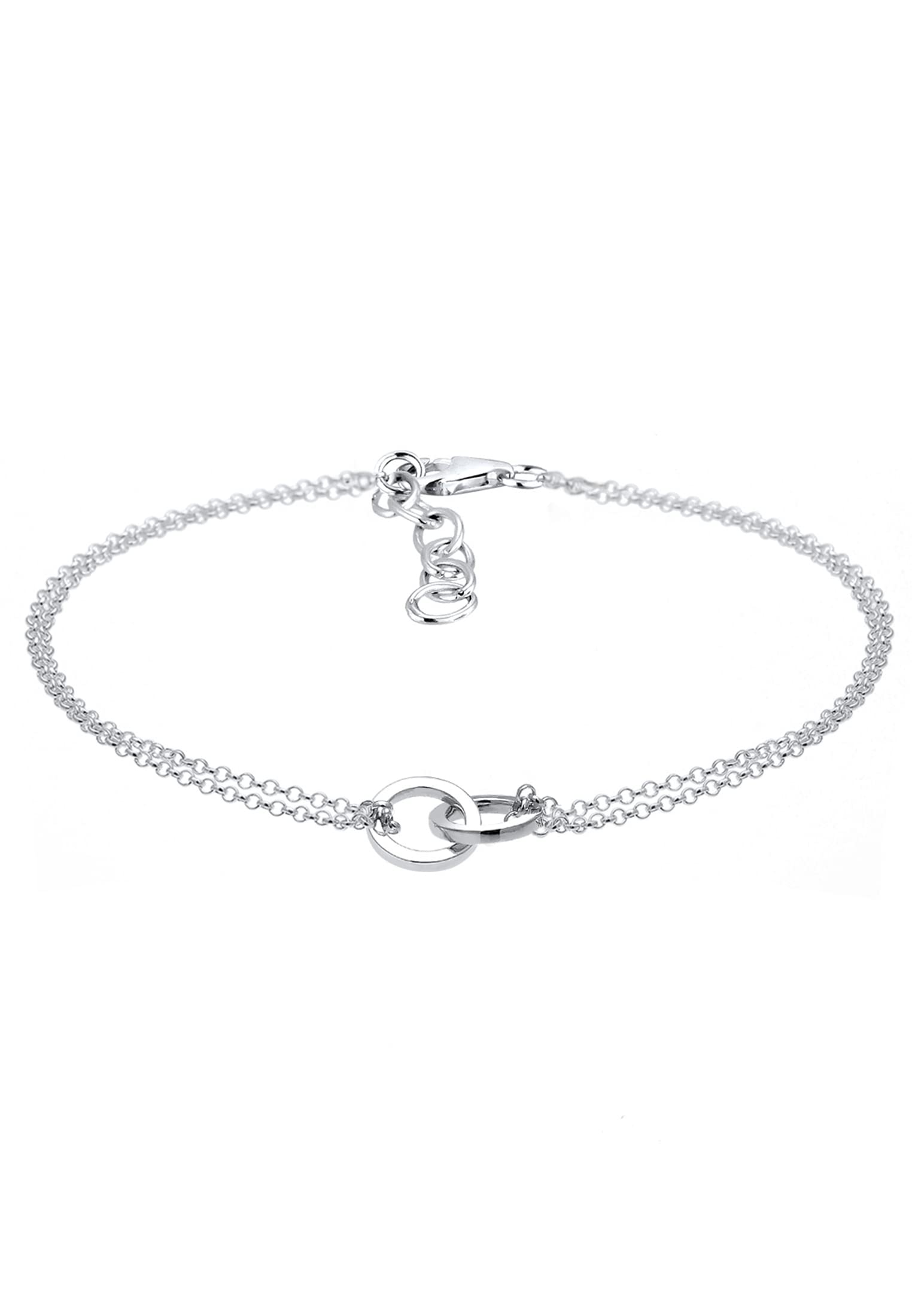 Elli Women's 925 Sterling Silver Bracelet - 17cm length