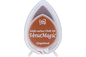 Tsukineko VersaMagic Dew Drop Inkpad of All Kinds, Gingerbread