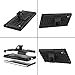 Sony Xperia L1 Case,Mustaner Dual Layer Shock-Absorption Armor Cover Full-body Protective Case with Kickstand Combo PC+TPU Back for Sony Xiperia L1 (Black)