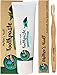 Mother's Vault's All Natural Peppermint Charcoal Toothpaste + Free Eco-friendly Bamboo Toothbrush