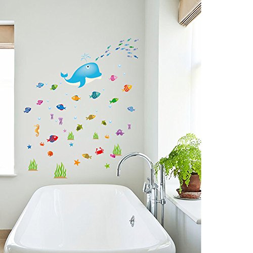 Winhappyhome Dolphin Fishes Sea