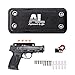 ApicalLife Magnetic Gun Mount | 35 Lbs Rated Gun Magnet | Covered with Neoprene Home and Vehicle Truck Car Holster |Concealed Holder Storage for Handgun, Rifle, Shotgun, Pistol, Revolver