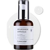 Curecode Neuromide Ampoule 50ml (1.71 fl oz) Hydrating Facial Serum for Dry Sensitive Skin - Korean Skin Care Face Ampoule with Niacinamide and Ceramide for Intense Moisture Barrier Repair, Anti Aging