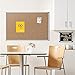 Mead Classic Corkboard, Framed Bulletin Board, 4' x 3', Cork Board, Aluminum Frame (85362)
