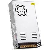 Aclorol 5V Power Supply 70A 350W 110V / 220V AC to DC 5V 70amp Universal Transformer Switching Driver Converter 5V Power Adapter for WS2812B WS2813 LED Strip Pixel Lights CCTV Camera Security System
