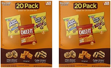 Keebler Cookie and Cheez-It Variety Pack (20-Count) (Packaging May Vary) (2 Pack)
