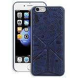 iPhone 6S Case - [GapFree] OZAKI O!coat 0.3 [Travel Versatile] Premium Leather Folio Ultra Slim & Light Weight Integrated Case with Stand For iPhone 6 & 6S (4.7) / Portrait & Landscape - London